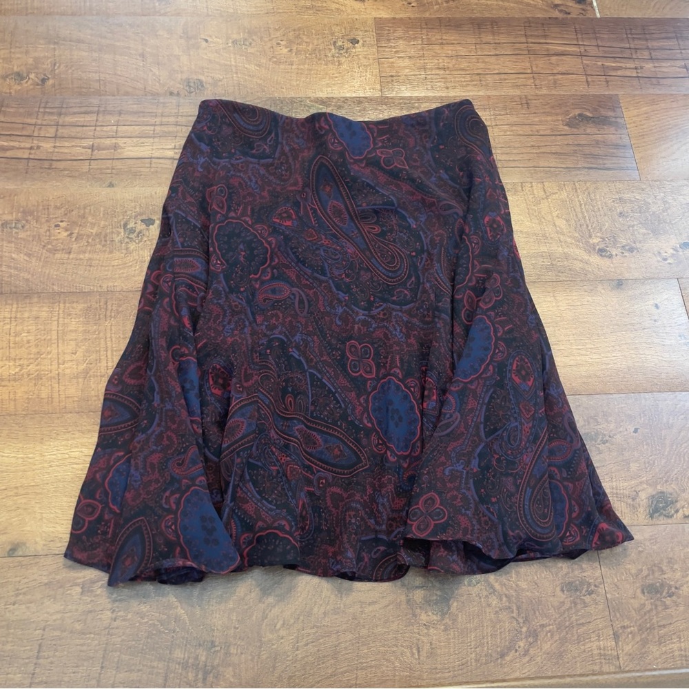 Chaos paisley skirt